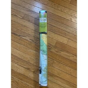 Wall Pops! United States Peel and Stick Map with Dry Erase Pen **NEW